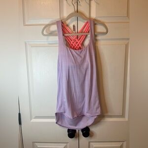 FLAWED Lululemon 2-in-1 Tank top size 6